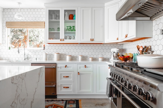 Interior of a modern kitchen